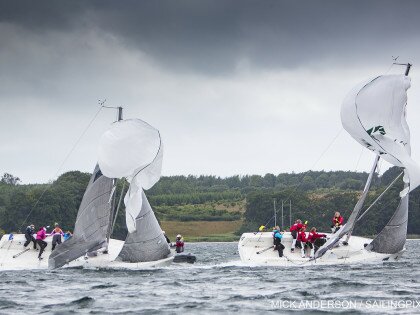 Strong gusts on long day in rainy Middelfart