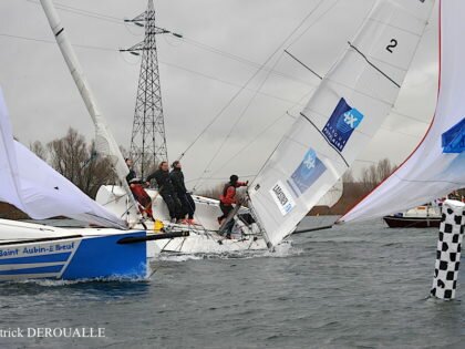 Courtois and Le Berre Lead Semi-Finals in Bédanne